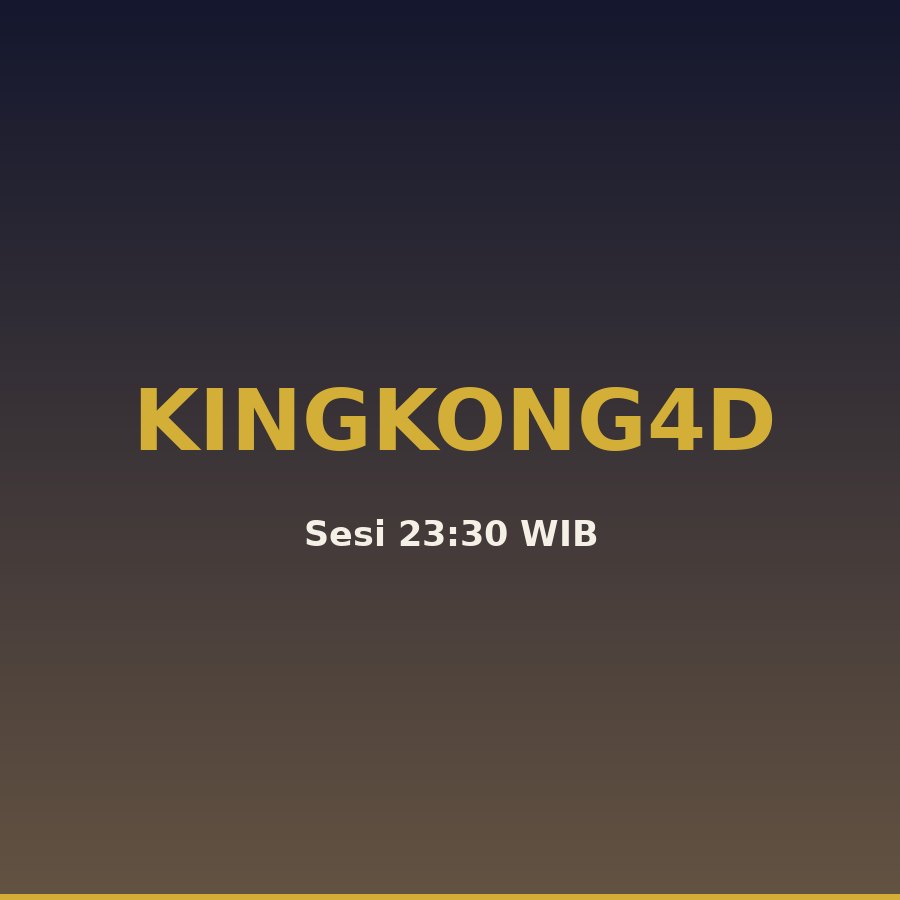 Kingkong toto Keluaran Kingkong4D 30 September 2026 prediksi